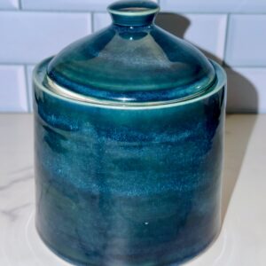 Lidded jar – Midnight Tide