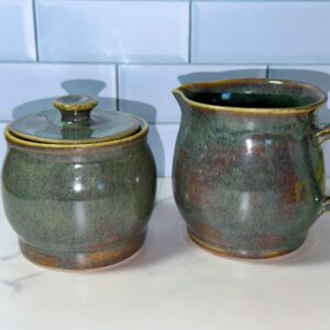 Sugar & Creamer Set – Woodland Mist