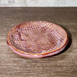 Trinket Dish – Plum Knit