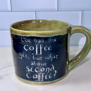 Second Coffee Porcelain Mug