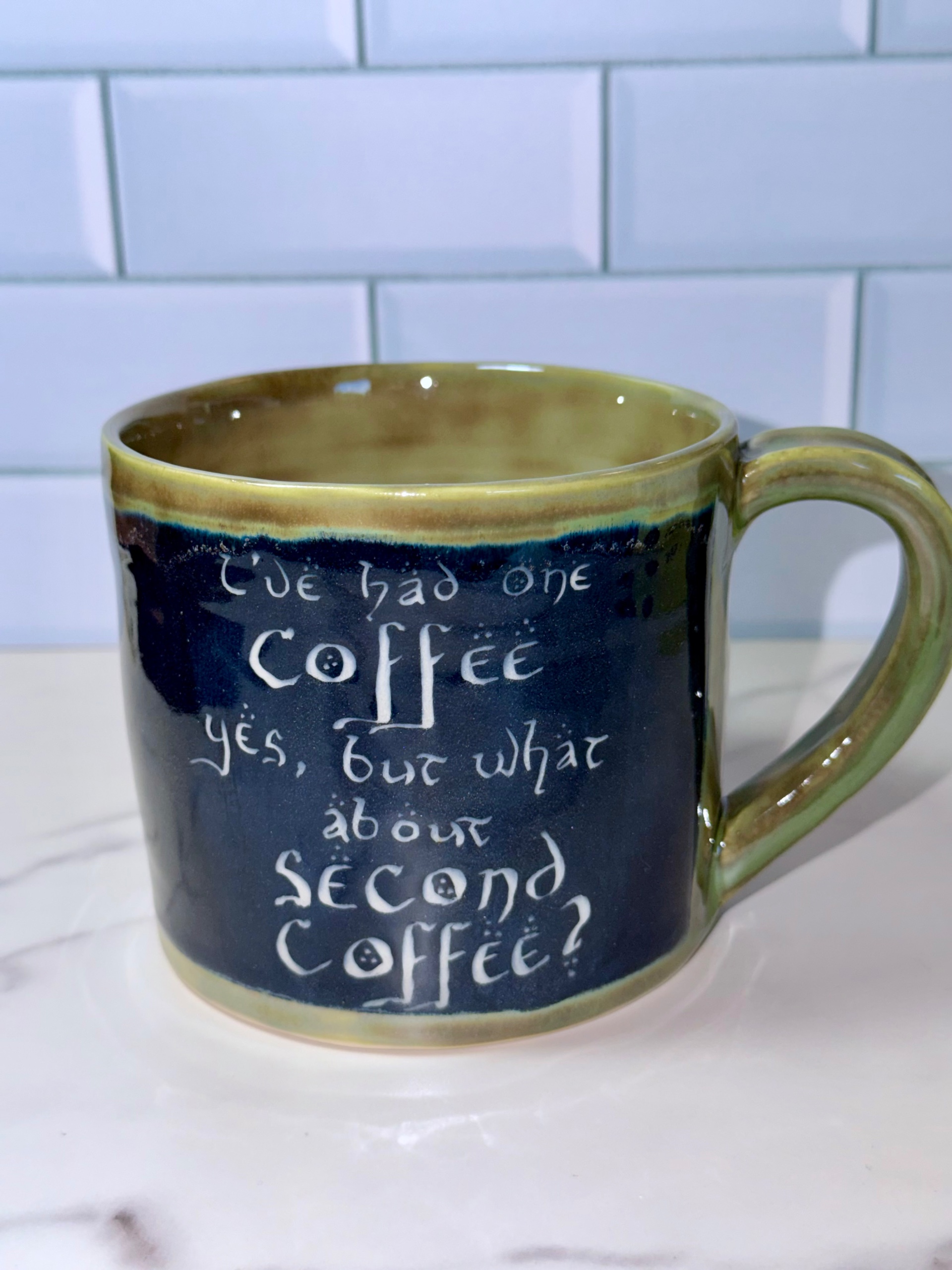 Second Coffee Porcelain Mug